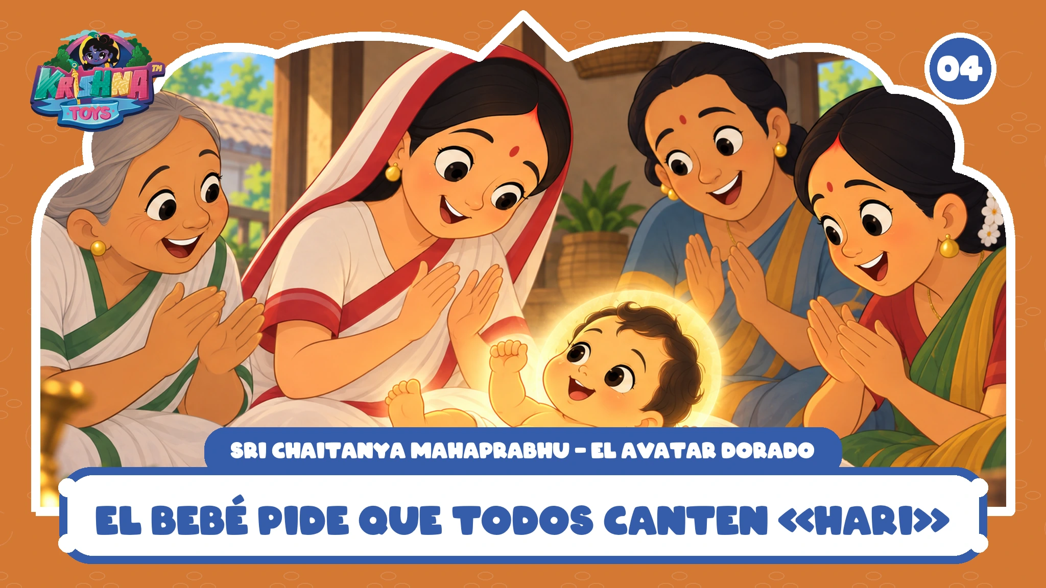 El bebé pide que todos canten «Hari»