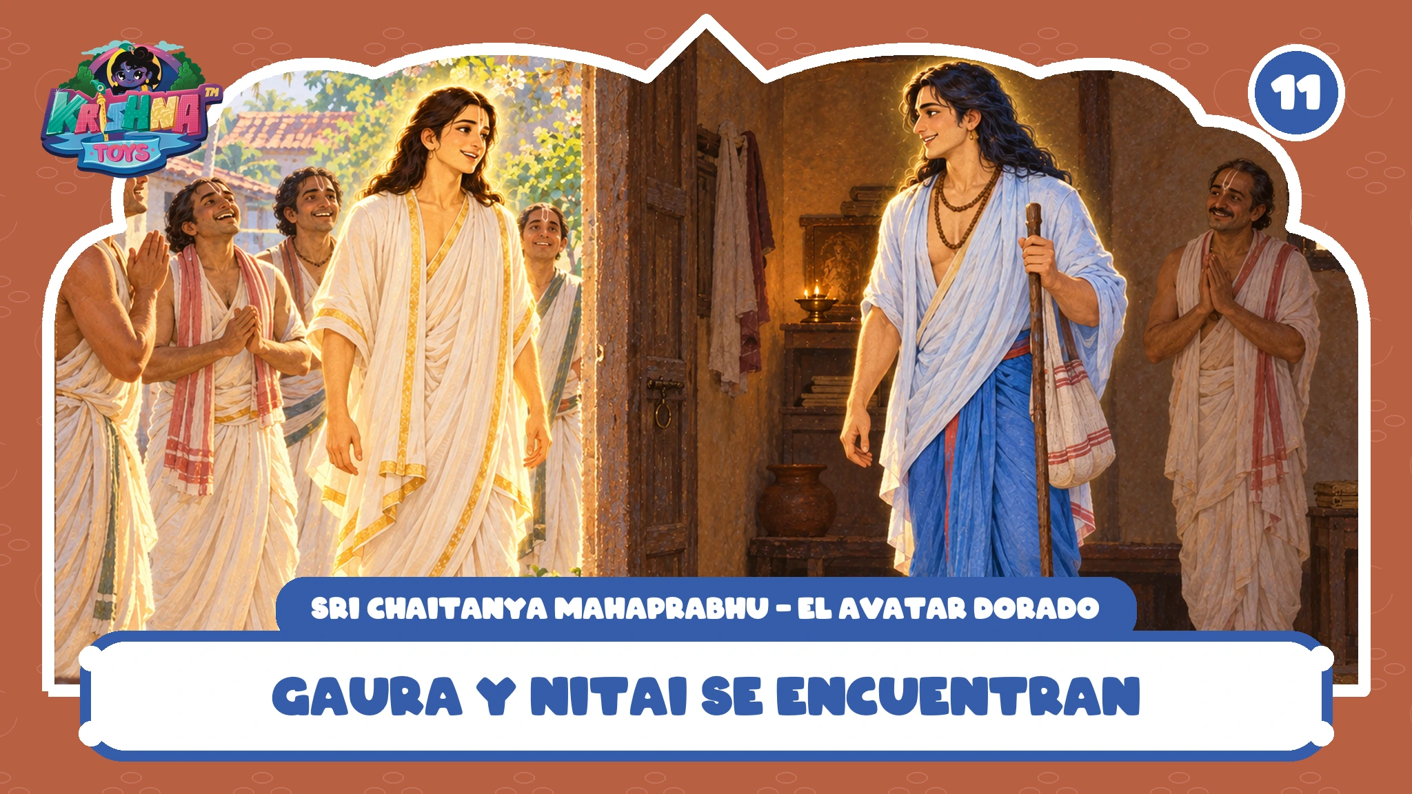 Gaura y Nitai se encuentran
