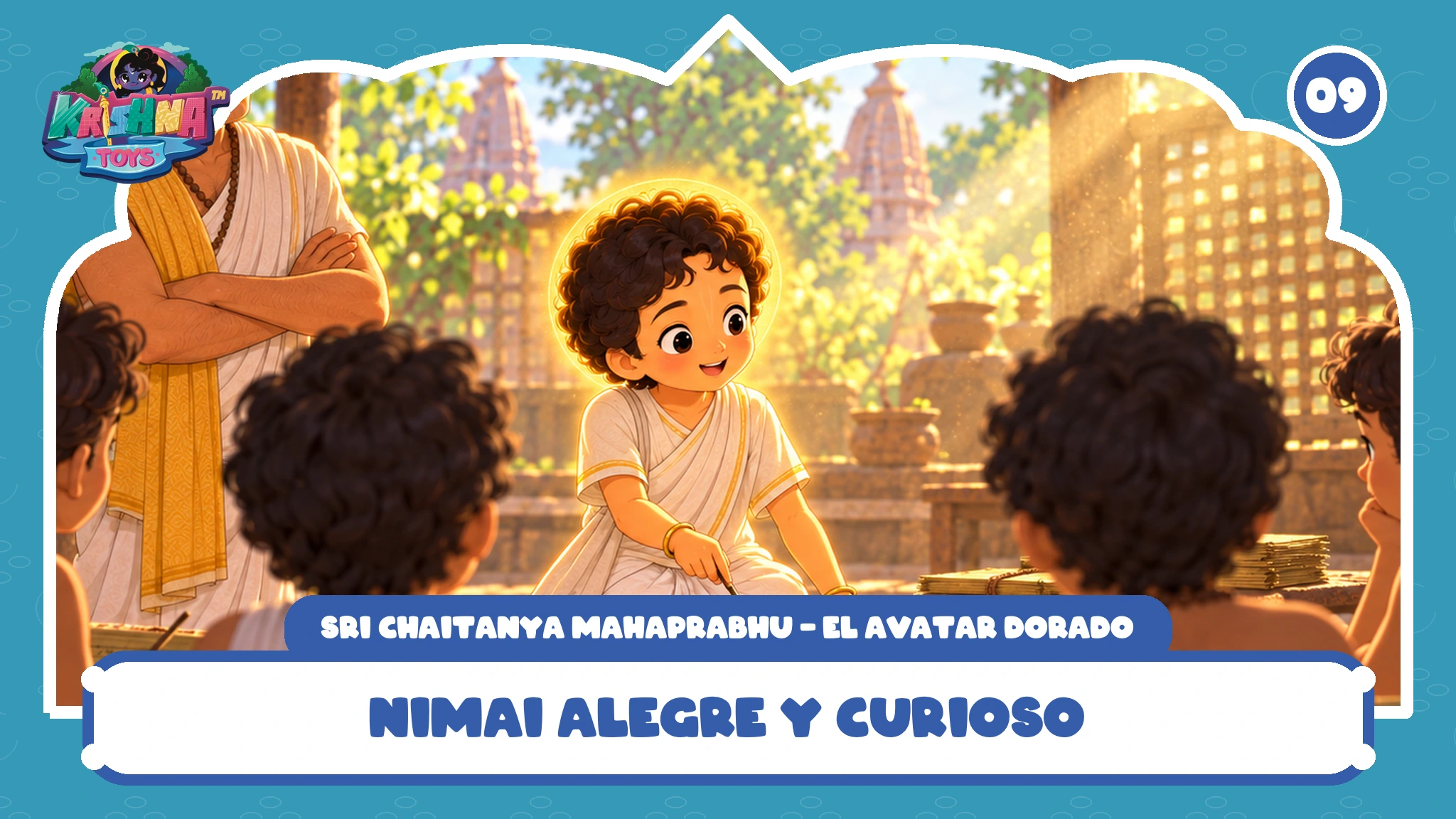 Nimai alegre y curioso