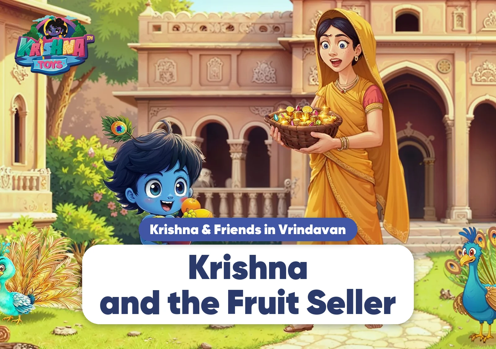 Krishna and the Fruit Seller