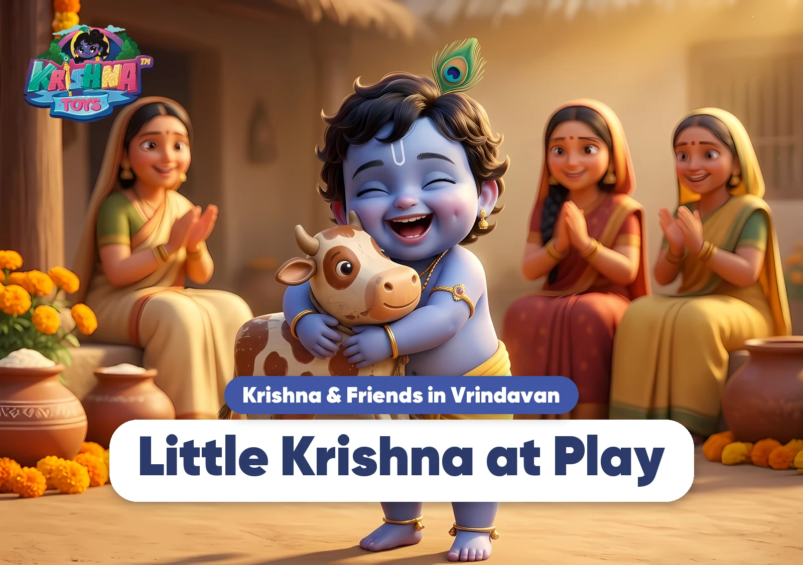 Little Krishna at Play