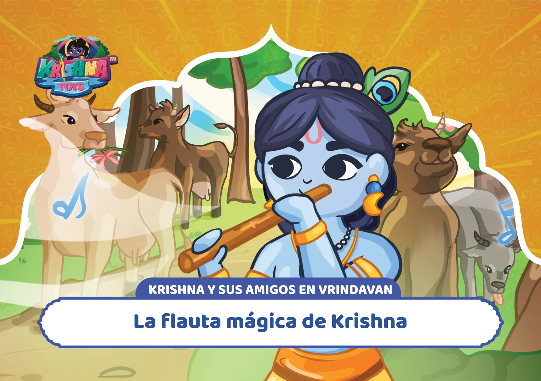 La flauta mágica de Krishna