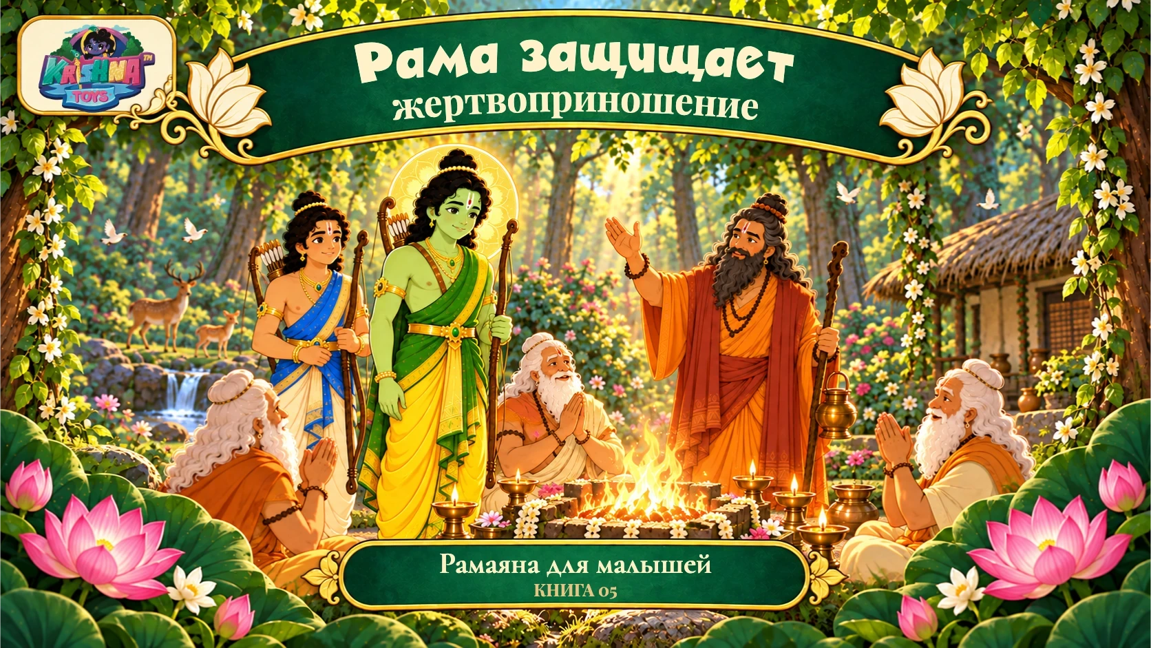Рама защищает жертвоприношение