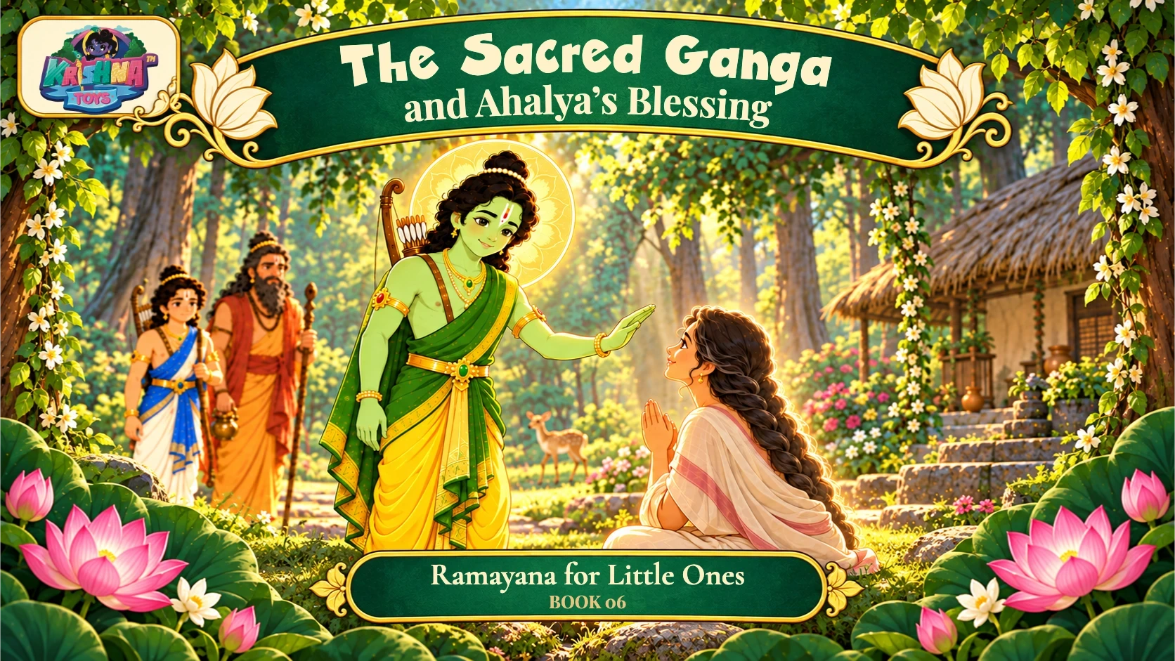 The Sacred Ganga and Ahalya's Blessing