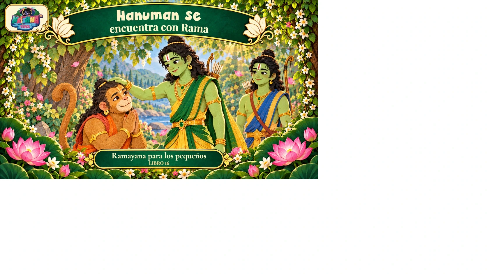 Hanuman se encuentra con Rama
