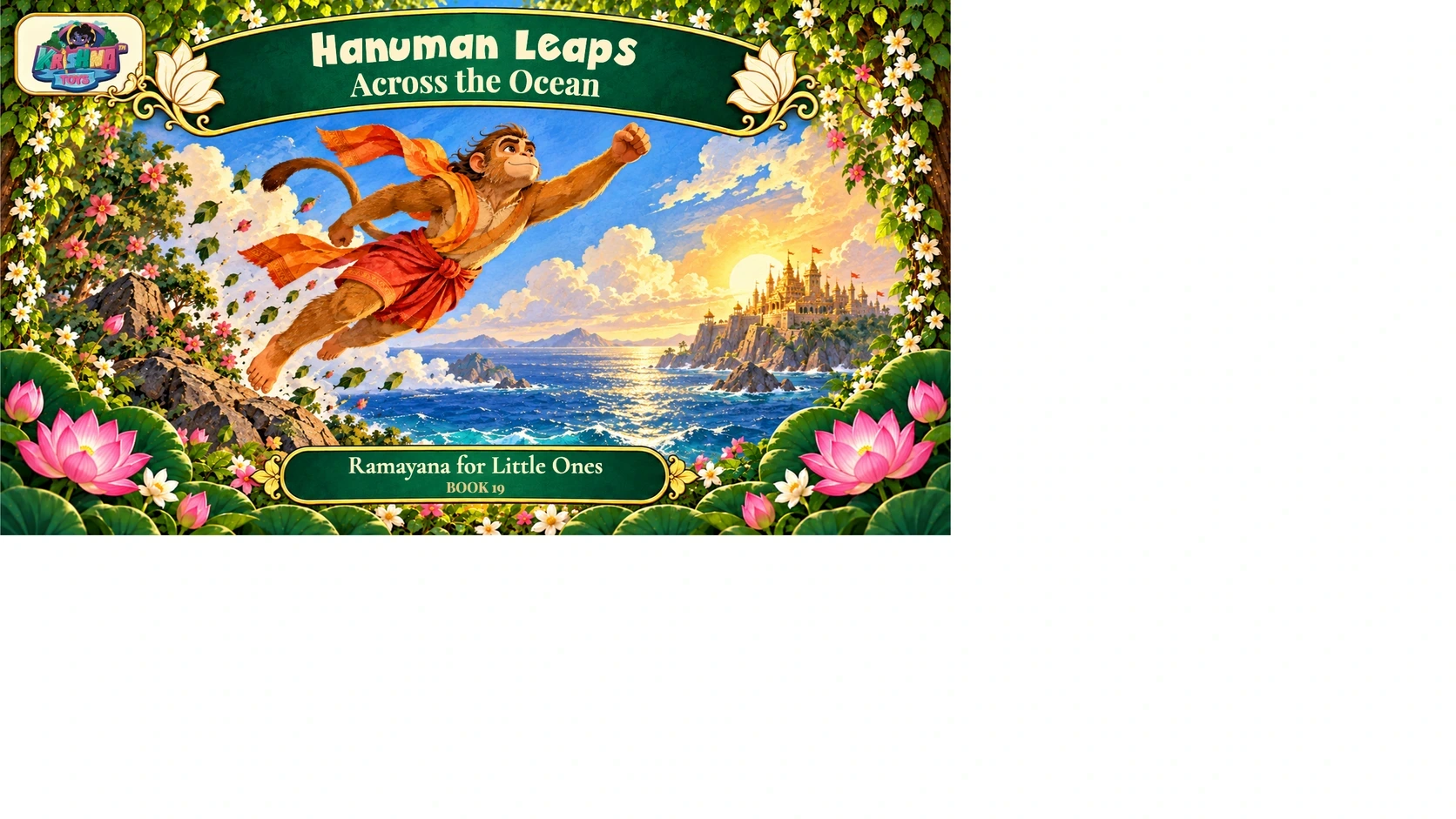 Hanuman Leaps Across the Ocean